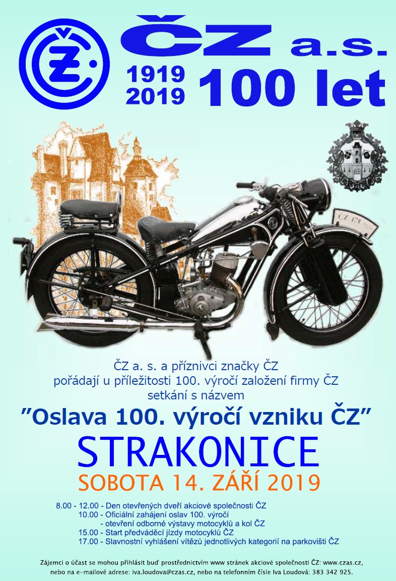 Uroczystości rocznicy - 100. lecia firmy ČZ a.s.